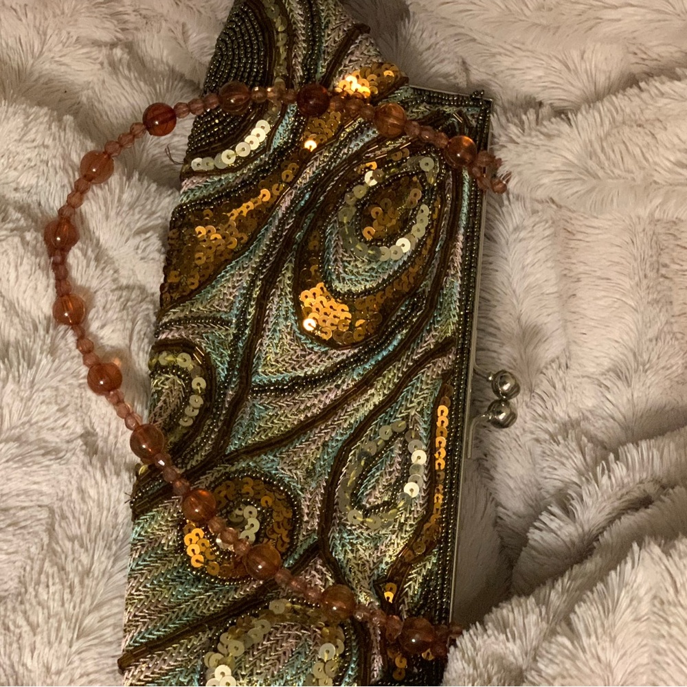 Vintage Beaded Bag No Further Reduction View 3
